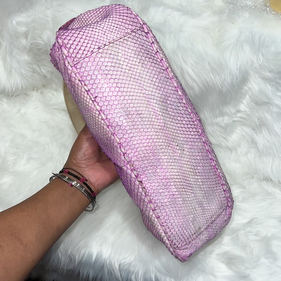 SERGIO ROSSY Pink Sneaking Animal Print Bag - Picture 6 of 14